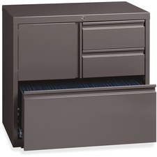 Lorell LLR 60934 30 Personal Storage Center Lateral File - 3-drawer - 