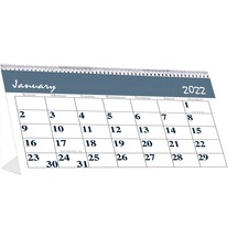 House HOD 3679 Spiral Bound Tent Top Calendars - Julian Dates - Monthl