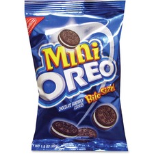 Mondelez NFG 0001 Oreo Nabisco Mini Bite Size Cookie Packet - Vanilla,