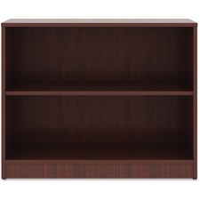 Lorell LLR 99778 Mahogany Laminate Bookcase - 29.5 Height X 36 Width X