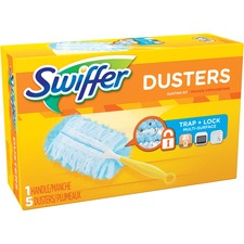 Procter PGC 11804 Swiffer Unscented Duster Kit - 5  Kit - Blue, Yellow