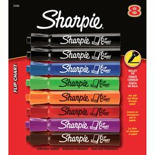 Newell SAN 22480PP Sharpie Flip Chart Marker - Bullet Marker Point Sty