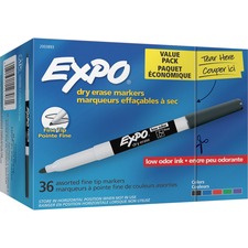 Newell SAN 2003893 Expo Low-odor Dry-erase Markers - Fine Marker Point