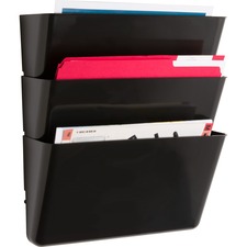 Lorell LLR 60000 Wall File Pockets - 14.8 Height X 13.1 Width X 4.3 De