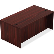 Lorell LLR 34304 Chateau Series Mahogany Laminate Desking Table Desk -