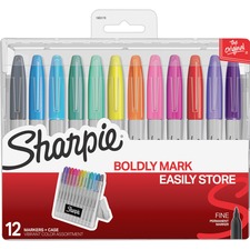 Newell SAN 1983179 Sharpie Pen-style Permanent Marker - Fine Marker Po