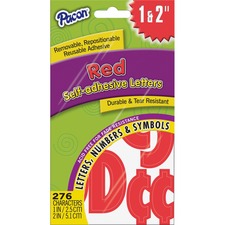 Pacon PAC 51659 Pacon Reusable Self-adhesive Letters - (uppercase Lett