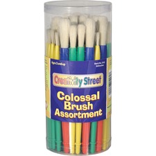 Pacon PAC 5162 Creativity Street Colossal Brush Assortment - 58 Brush(