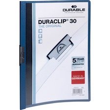 Durable DBL 220307 Durablereg; Duraclipreg; Report Cover - Letter Size