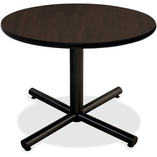 Lorell LLR 62580 Hospitality Espresso Laminate Round Tabletop - Round 