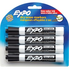 Newell SAN 80661 Expo Dry Erase Chisel Tip Markers - Chisel Marker Poi