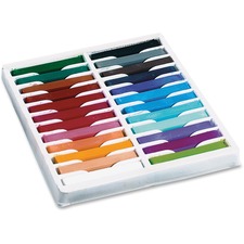 Pacon PAC 9724 Creativity Street 24-color Square Artist Pastels Set - 