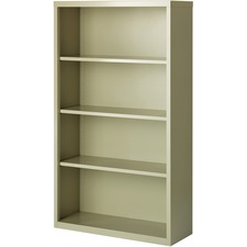 Lorell LLR 41287 Fortress Series Bookcases - 34.5 X 13 X 60 - 4 X Shel