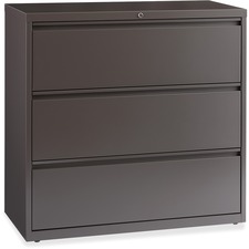 Lorell LLR 60476 Medium Tone Lateral File - 3-drawer - 42 X 18.6 X 40.