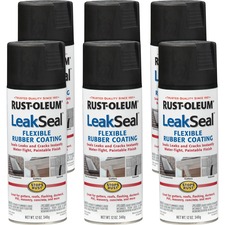 Rust-oleum RST 265494CT Leakseal Flexible Rubber Coating Spray - Black