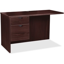 Lorell LLR PR2442QLES Prominence 2.0 Espresso Laminate Boxfile Left Re