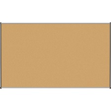 Lorell LLR 60646 Satin-finish Bulletin Board - 72 Height X 48 Width - 