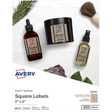 Avery AVE 22846 Averyreg; Promotional Label - Permanent Adhesive - Squ