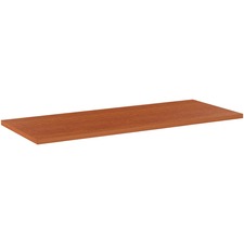 Lorell LLR 62561 Rectangular Invent Tabletop - Cherry - Rectangle Top 