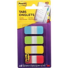 3m MMM 676ALYR Post-itreg; Easy Dispenser Tabs - 40 Tab(s)0.63 Tab Wid