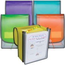 C-line CLI 58700 Letter Organizer Folder - 8 12 X 11 - 400 Sheet Capac