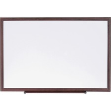 Lorell LLR 84169 Wood Frame Dry-erase Marker Boards - 72 (6 Ft) Width 