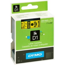 Newell DYM 53718 Dymo Polyester-coated D1 Tape - 1 - Yellow - 1 Each