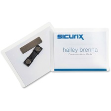 Baumgartens BAU 67664 Sicurix Magnetic Custom Badge Kit - 20  Pack - 3