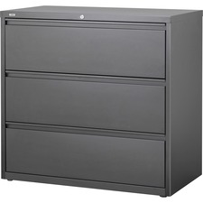 Lorell LLR 66207 Hanging File Drawer Charcoal Lateral Files - 36 X 18.