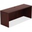 Lorell LLR 34308 Chateau Series Mahogany Laminate Desking Credenza - 6