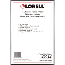 Lorell LLR 49214 Poster Frame - 24 X 36 Frame Size - Rectangle - Horiz