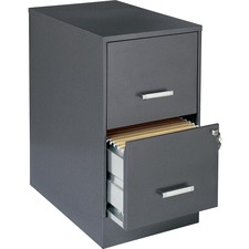 Lorell LLR 16871 Soho 22 2-drawer File Cabinet - 14.3 X 22 X 26.7 - 2 