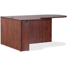 Lorell LLR 59553 Essentials Left Peninsula Desk Box 1 Of 2 - 1 Top, 70