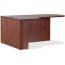 Lorell LLR 59553 Essentials Left Peninsula Desk Box 1 Of 2 - 1 Top, 70