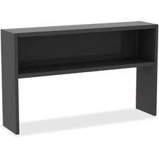 Lorell LLR 79170 Charcoal Steel Desk Series Stack-on Hutch - 60 - Mate