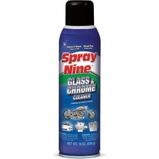 Itw PTX 23319 Spray Nine Glass  Chrome Cleaner - Aerosol - 19 Oz (1.19