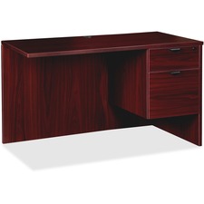 Lorell LLR PR2442QRMY Prominence 2.0 Mahogany Laminate Boxfile Right R