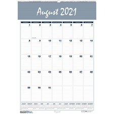 House HOD 354 Bar Harbor 15x22 Academic Wall Calendar - Academic - Jul