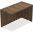 Lorell LLR 34323 Chateau Series Walnut Laminate Desking Return - 47.3 