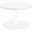 Lorell LLR 99856 Hospitality White Laminate Round Tabletop - High Pres