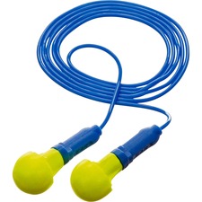 3m MMM 3181003 E-a-r Push-ins Corded Earplugs - Corded, Comfortable, D