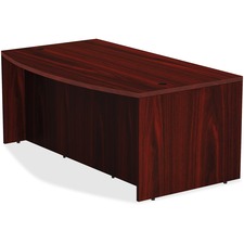 Lorell LLR 34348 Chateau Series Desk - 36 X 72 X 29.5 , 1.5 Top - Reed