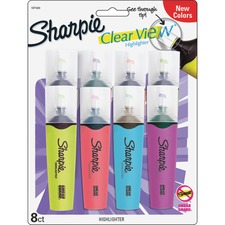 Newell SAN 1971843 Sharpie Clear View Highlighter - Chisel Pen Point S