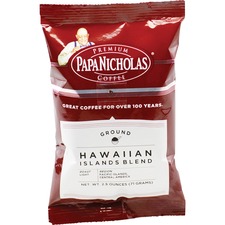 Papanicholas PCO 25181 Papanicholas Hawaiian Islands Blend Coffee - Re