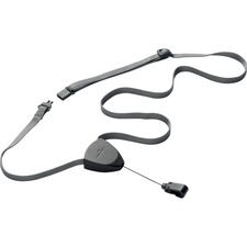 Durable DBL 830901 Durablereg; Flex Retracting Reel Textile Lanyard - 