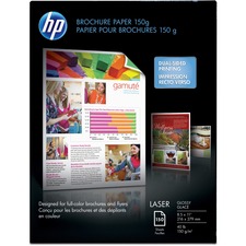 Hp HEW Q6611ACT Hp Laser Brochureflyer Paper - White - 97 Brightness -