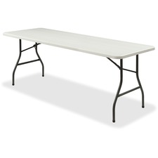 Lorell LLR 12348 Ultra-lite Folding Table - Powder Coated Base X 96 Ta