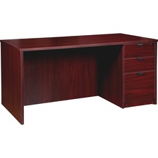 Lorell LLR PD3060RSPMY Prominence 2.0 Mahogany Laminate Boxboxfile Rig