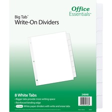 Avery AVE 24848 Averyreg; Office Essentialsreg; Big Tab(tm) Write-on T