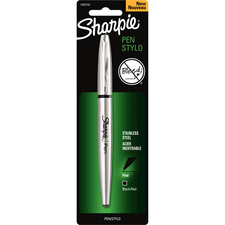 Newell SAN 1800702 Sharpie Stainless Steel Pen - Fine Pen Point - Refi